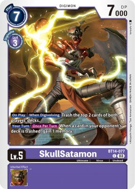 SkullSatamon (BT14-077)