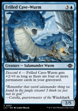 Frilled Cave-Wurm Immagine principale del prodotto