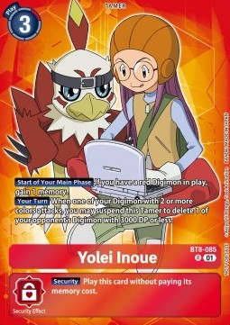 Yolei Inoue (BT8-085) Immagine principale del prodotto