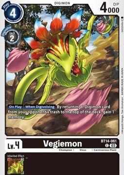 Vegiemon (BT14-061) Immagine principale del prodotto