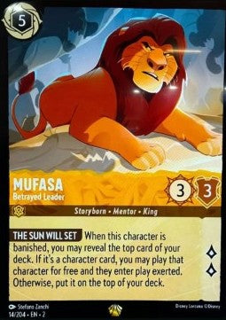 Mufasa - Betrayed Leader Immagine principale del prodotto