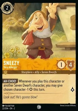 Sneezy - Very Allergic Immagine principale del prodotto