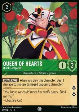 Queen Of Hearts - Quick-Tempered Immagine principale del prodotto