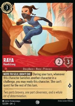 Raya - Headstrong Immagine principale del prodotto