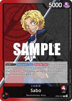 Sabo (OP05-001) (V.1) Immagine principale del prodotto