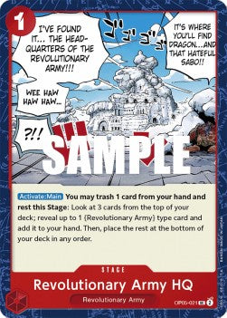 Revolutionary Army HQ (OP05-021) Immagine principale del prodotto
