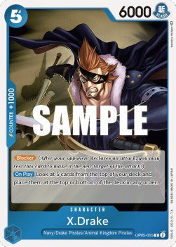 X.Drake (OP05-055) (V.1) Immagine principale del prodotto