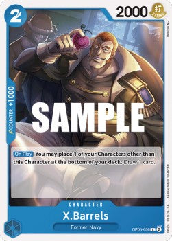 X.Barrels (OP05-056) Immagine principale del prodotto