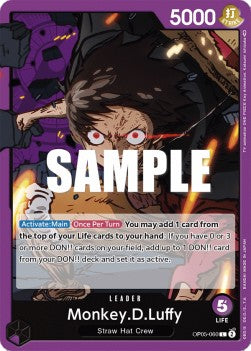 Monkey.D.Luffy (OP05-060) (V.1) Immagine principale del prodotto