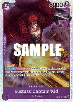 Eustass"Captain"Kid (OP05-074) (V.1) Immagine principale del prodotto