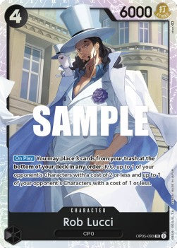Rob Lucci (OP05-093) (V.1) Immagine principale del prodotto