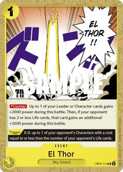 El Thor (OP05-114) Immagine principale del prodotto