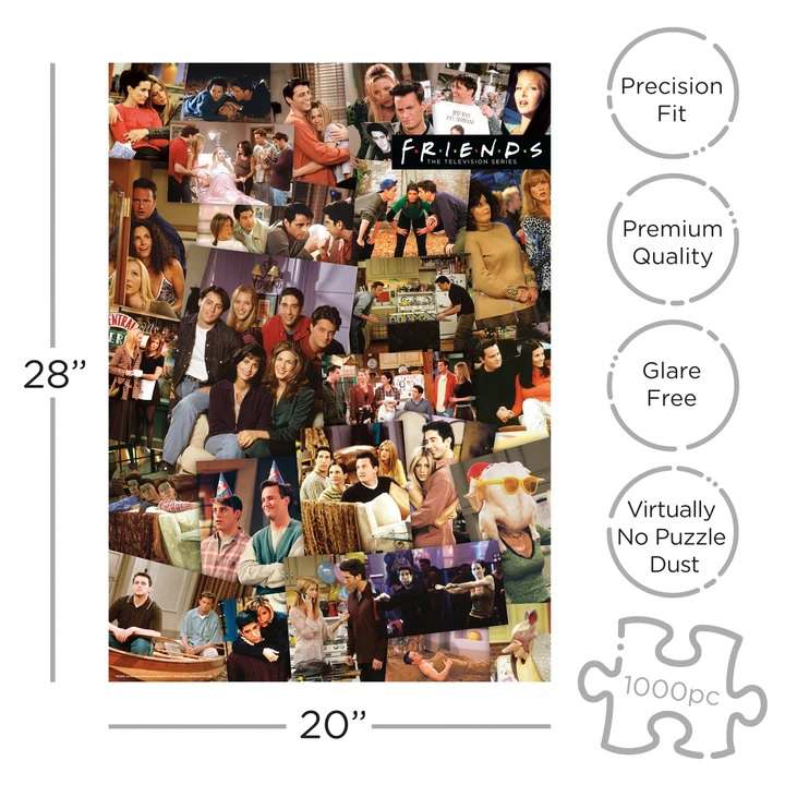 Friends Collage 1000 Pcs Puzzle