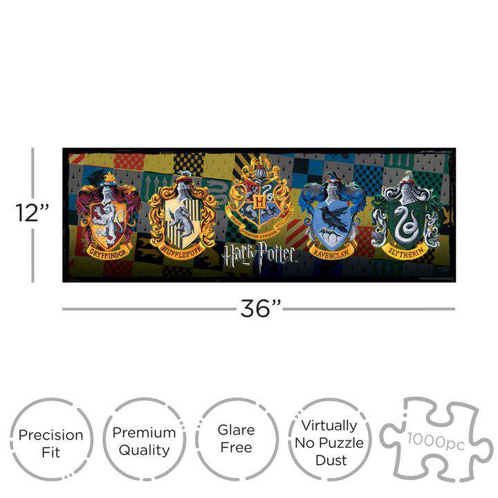 Hp Crests 1000 Pz Slim Puzzle