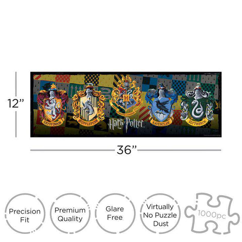 Hp Crests 1000 Pz Slim Puzzle