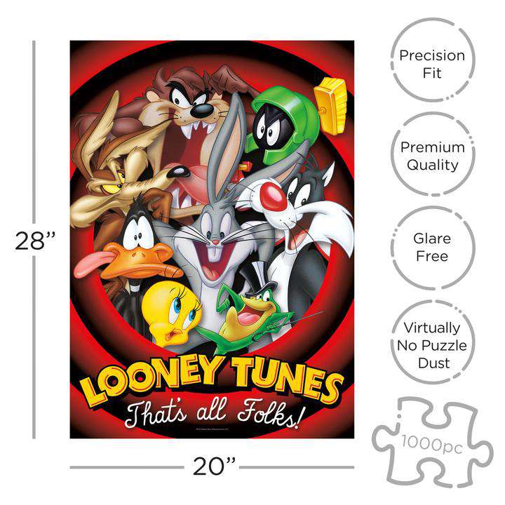Looney Tunes 1,000 pz Puzzle