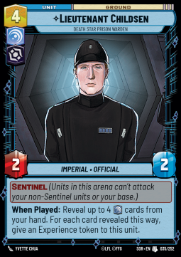 Lieutenant Childsen, Death Star Prison Warden Immagine principale del prodotto