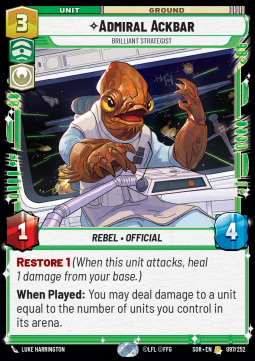 Admiral Ackbar, Brilliant Strategist Immagine principale del prodotto