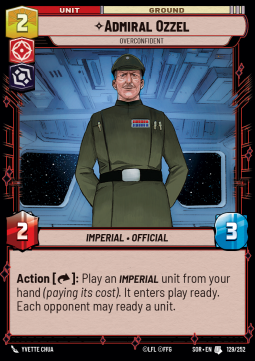 Admiral Ozzel, Overconfident Immagine principale del prodotto