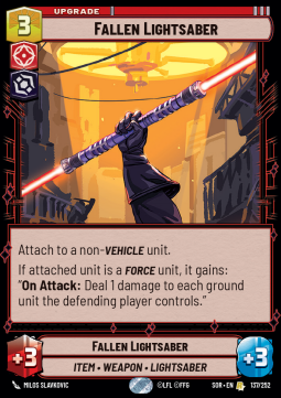 Fallen Lightsaber Immagine principale del prodotto