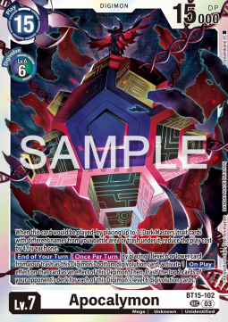 Apocalymon (BT15-102) (V.1) Immagine principale del prodotto