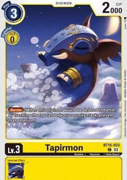 Tapirmon (BT15-033) Immagine principale del prodotto