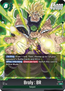 Broly : BR (FS03-10) [Fusion World] (V.1 - Super Rare) Immagine principale del prodotto