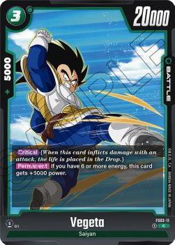Vegeta (FS03-11) [Fusion World] (V.1 - Common)