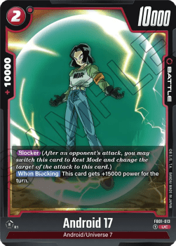 Android 17 (FB01-013) [Fusion World] Immagine principale del prodotto