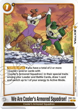 We Are Cooler´s Armored Squadron! (FB01-134) [Fusion World] Immagine principale del prodotto
