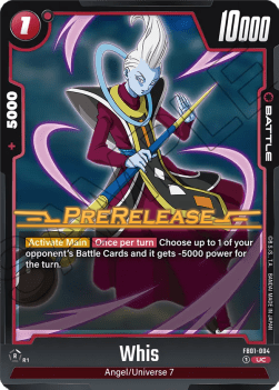 Whis (FB01-004) [Fusion World] Immagine principale del prodotto