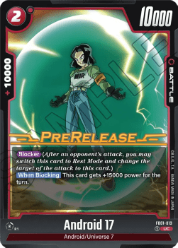 Android 17 (FB01-013) [Fusion World] Immagine principale del prodotto