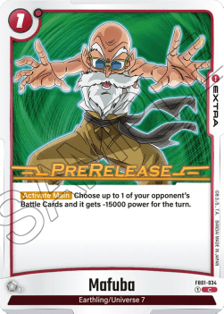 Mafuba (FB01-034) [Fusion World] Immagine principale del prodotto