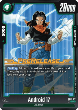 Android 17 (FB01-077) [Fusion World] Immagine principale del prodotto