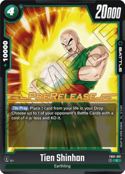 Tien Shinhan (FB01-091) [Fusion World] Immagine principale del prodotto