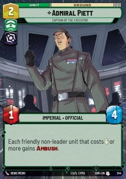 Admiral Piett, Captain of the Executor Immagine principale del prodotto