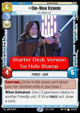 Obi-Wan Kenobi, Following Fate (V.2) Immagine principale del prodotto