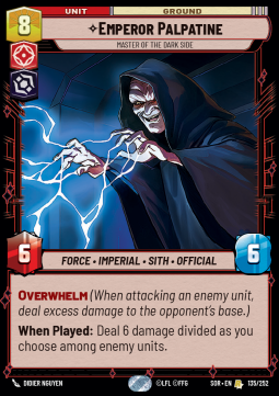 Emperor Palpatine, Master of the Dark Side (V.1) Immagine principale del prodotto