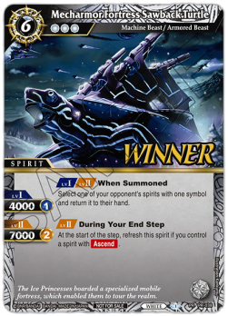Mecharmor Fortress Sawback Turtle (V.2 - Promo)