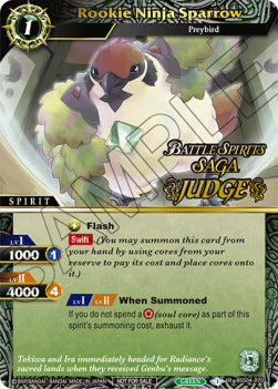 Rookie Ninja Sparrow