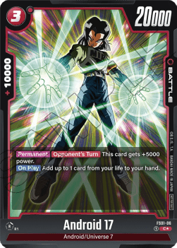 Android 17 (FS01-06) [Fusion World] (V.2 - Common) Immagine principale del prodotto
