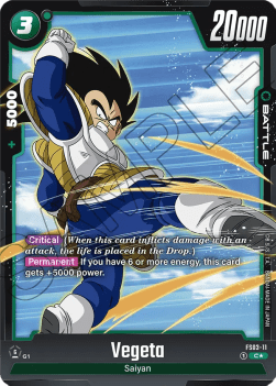 Vegeta (FS03-11) [Fusion World] (V.2 - Common)