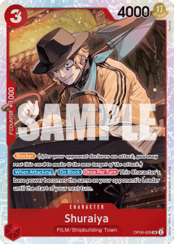 Shuraiya (OP06-009) (V.1) Immagine principale del prodotto