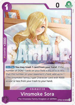 Vinsmoke Sora (OP06-063) Immagine principale del prodotto