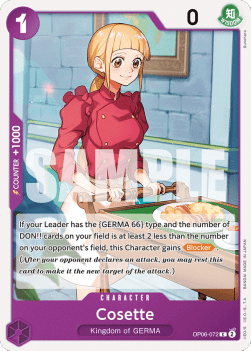 Cosette (OP06-072) Immagine principale del prodotto