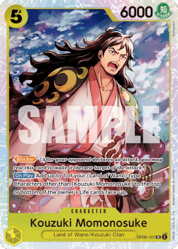 Kouzuki Momonosuke (OP06-107) (V.1) Immagine principale del prodotto