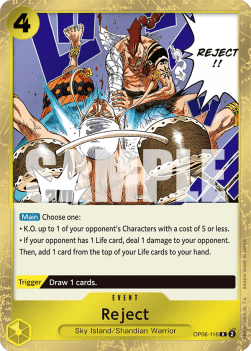 Reject (OP06-116) Immagine principale del prodotto
