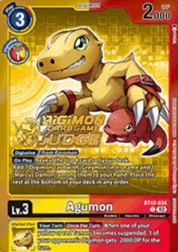 Agumon (BT12-034) Immagine principale del prodotto