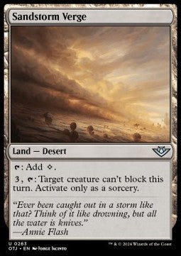 Sandstorm Verge