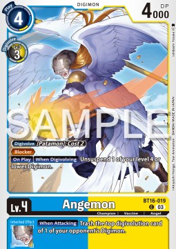 Angemon (BT16-019) Immagine principale del prodotto